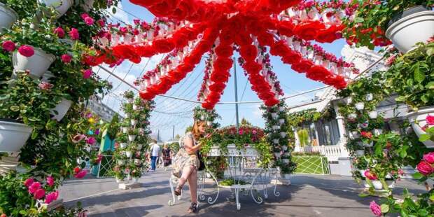 Собянин: Фестиваль «Цветочный джем» в Москве начнется 1 сентября. Фото: Ю.Иванко, mos.ru