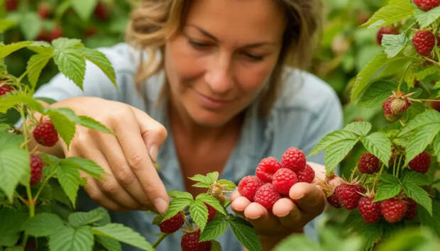 Сыплю по стакану под каждый куст: малина — крупная, долгоносик — в бегах. Работает безотказно