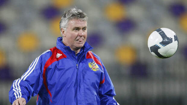 Гус ХИДДИНК считался в сборной России везунчиком и волшебником, но в Мариборе-2009 удача ему изменила. Фото Александр ФЕДОРОВ, "СЭ"