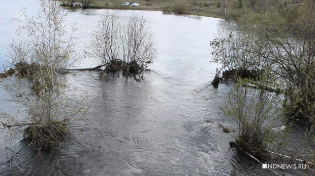 Под Нижним Тагилом из-за паводка частично обрушилась плотина