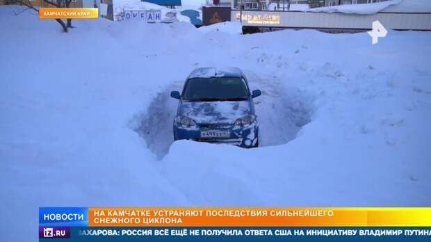 Как в каменном веке: рекордный снегопад изменил жизнь Камчатки