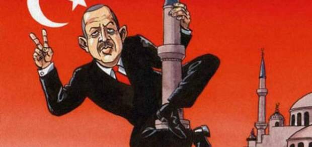 Турция эрдоган карикатура