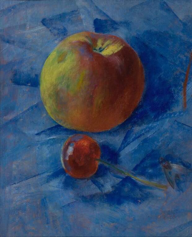 Кузьма Петров-Водкин. «Яблоко и вишня», 1917. Собрание семьи Палеевых