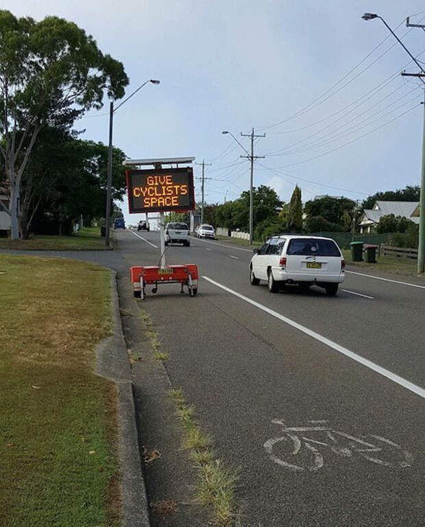 Give Cyclists Space...