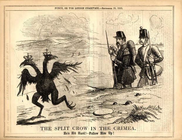Английская карикатура периода Крымской войны