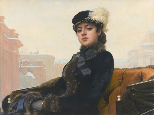 «Неизвестная» — картина русского художника Ивана Крамского (1837—1887), написанная в 1883 году в собрании Государственной Третьяковской галереи. Размер картины — 75,5×99 см