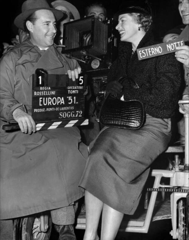 Ингрид Бергман и Роберто Росселлини. Фото / Ingrid Bergman & Roberto Rossellini. Photo Ингрид Бергман и Роберто Росселлини. Фото / Ingrid Bergman & Roberto Rossellini. Photo