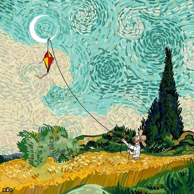 Жизнь Ван Гога глазами иранского художника