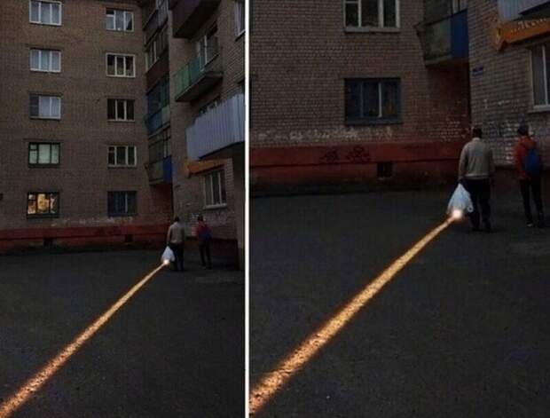Удивительные эффекты света и тени