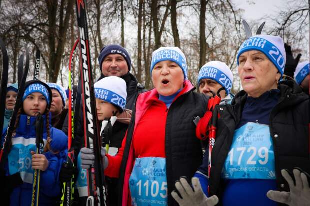 Новомосковск принял 44-ю Всероссийскую лыжную гонку «Лыжня России-2026»