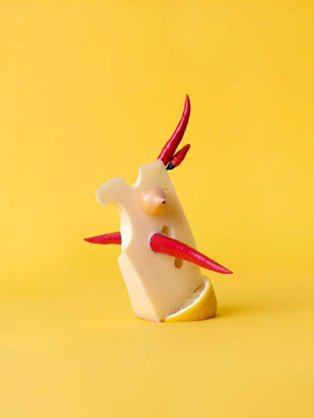 Шведский фотограф Carl Kleiner и его овощные персонажи