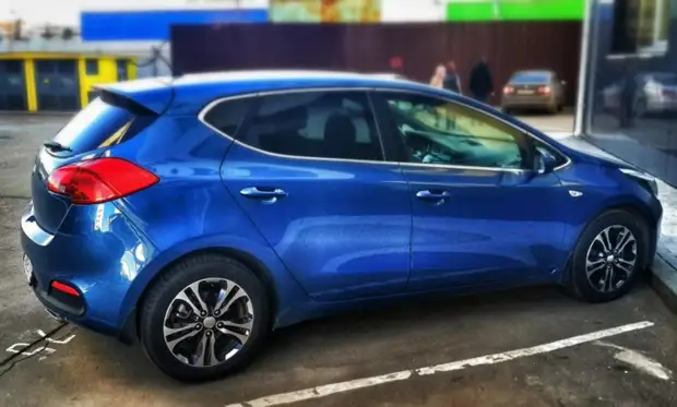 Тюнинг KIA Ceed синиго