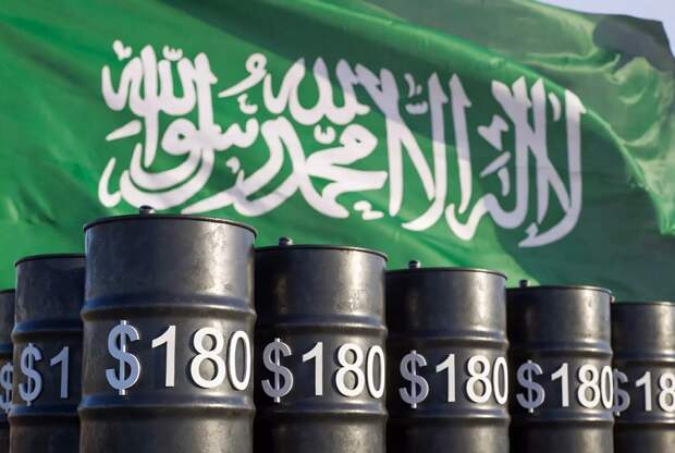 Саудовская Аравия прогнозирует рост цен на нефть до 180 долларов за баррель