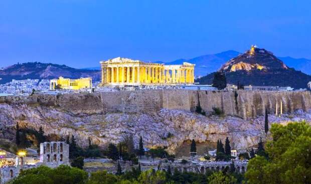 «Мифические» места в Греции