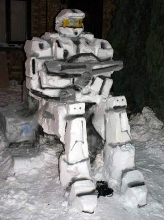 Креативные снеговики (21 фото)