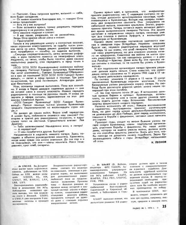 Уроки Истории: SOS из Бухенвальда...