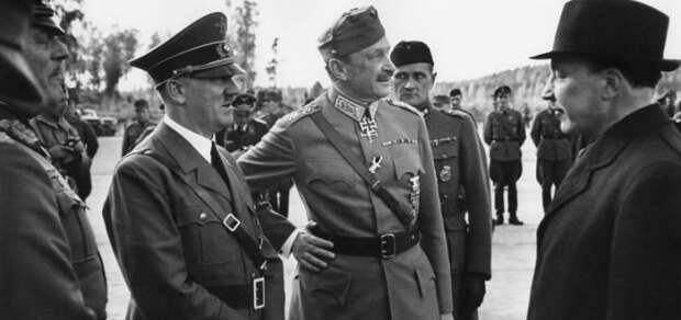 Маннергейм и Гитлер
