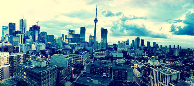 Торонто. Вид сверху
