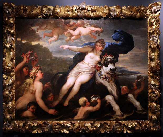 Лука Джордано, прозванный Фа ПрестоПохищение Европы, около 1670–80 