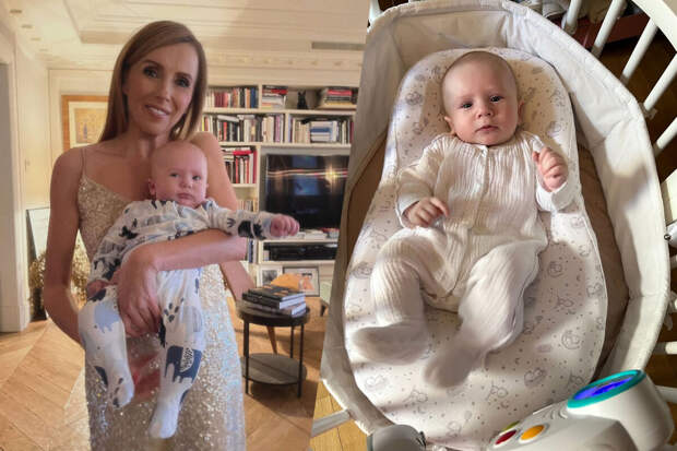 Телеведущая Бондарчук показала архивные фото с сыном от суррогатной матери