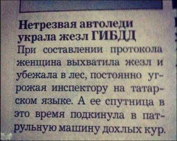 Прикольные надписи и объявления