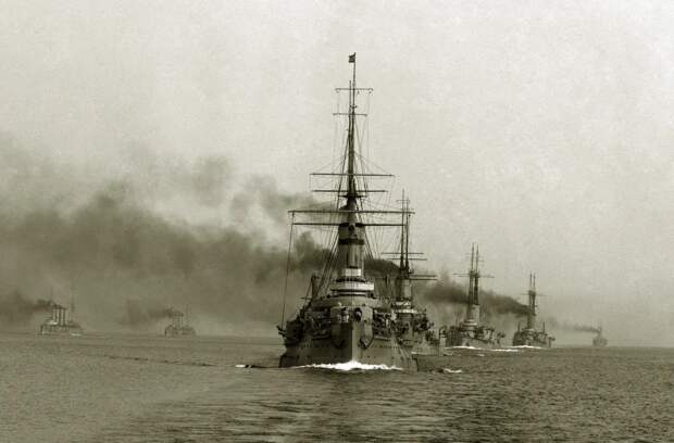 Артиллерийские учения Российского императорского флота - до и после