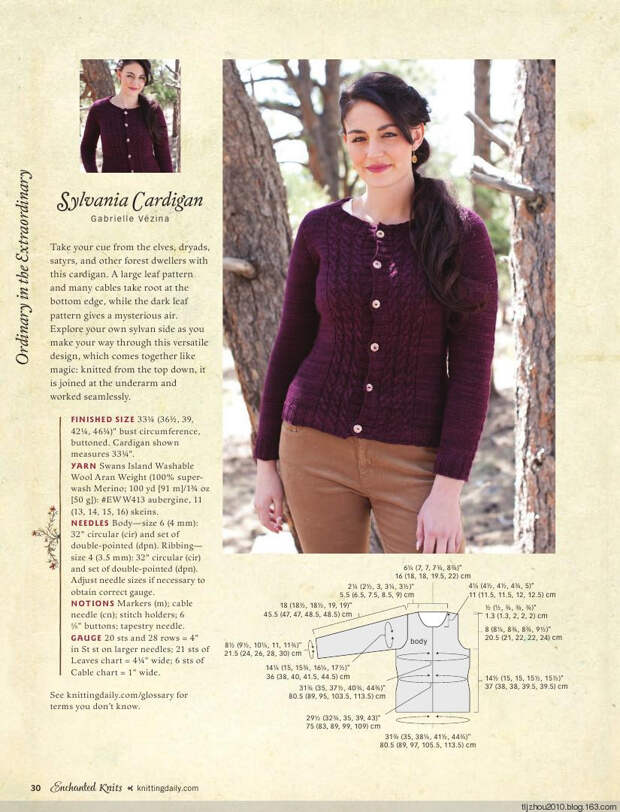 Interweave Knits Special Issue - Enchanted Knits 2014 - 紫苏 - 紫苏的博客