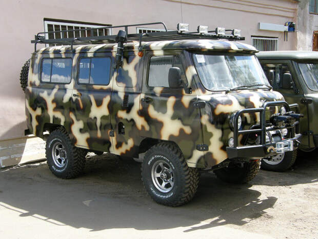 Тюнинг УАЗ-452 авто, прикол