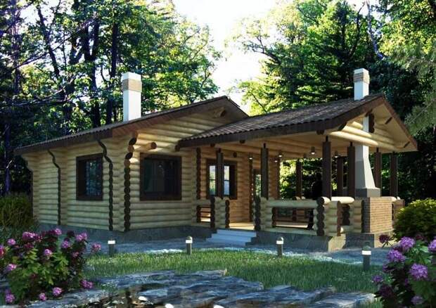 Баня на даче