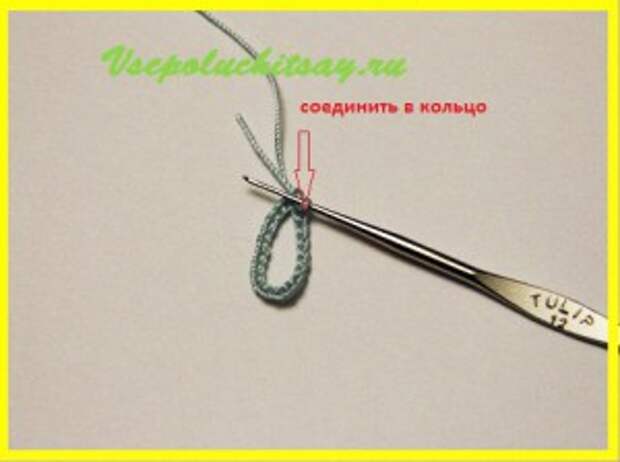 соединяем в круг