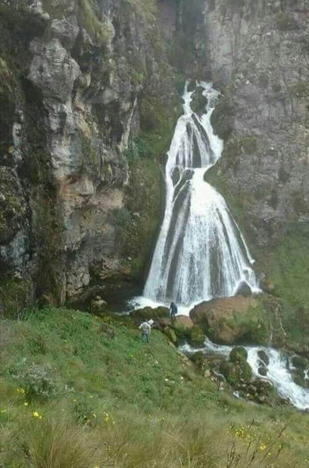 Водопад, который напоминает невесту в белом платье занимательно, знаем чуть больше, интересно, прикол, теперь всё видели