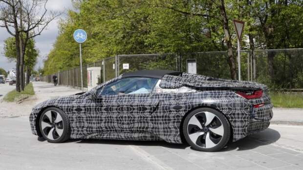 Совсем скоро на дорогах появится новый BMW i8 Spyder