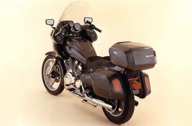 Непривычные Harley-Davidson - как американцы заказывали моторы у Porsche и пробовали строить супербайки harley-davidson, авто, байк, мото, мотоцикл, мотоциклы, мотоциклы Harley-Davidson