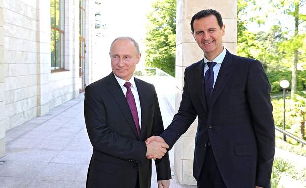 Владимир Путин и Башар Асад. Фото: kremlin.ru
