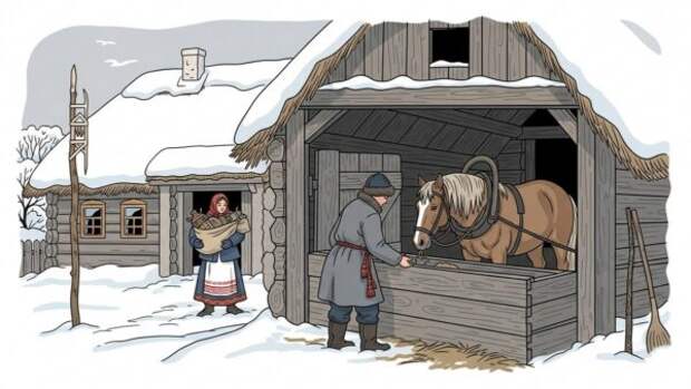 9 января: Степанов день — забота о скоте, обереги и избавление от печалей