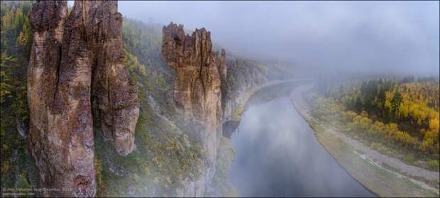 Якутия - Замки реки Синей путешествия, факты, фото