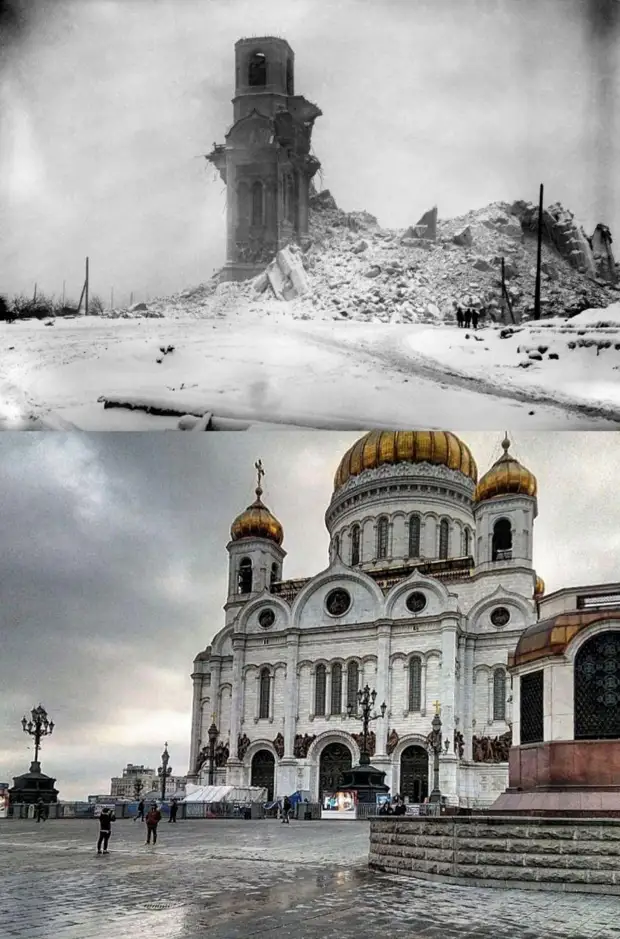 Старый храм христа спасителя в москве