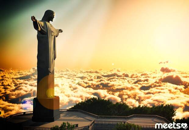 statue of the Christ, in Rio de Janeiro statue of the Christ