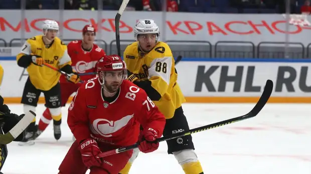 «Спартак» уступил «Северстали» в матче КХЛ
