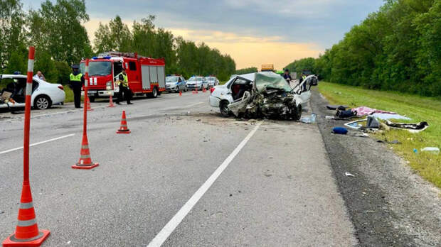 Шесть человек погибли в ДТП на трассе в Пензенской области