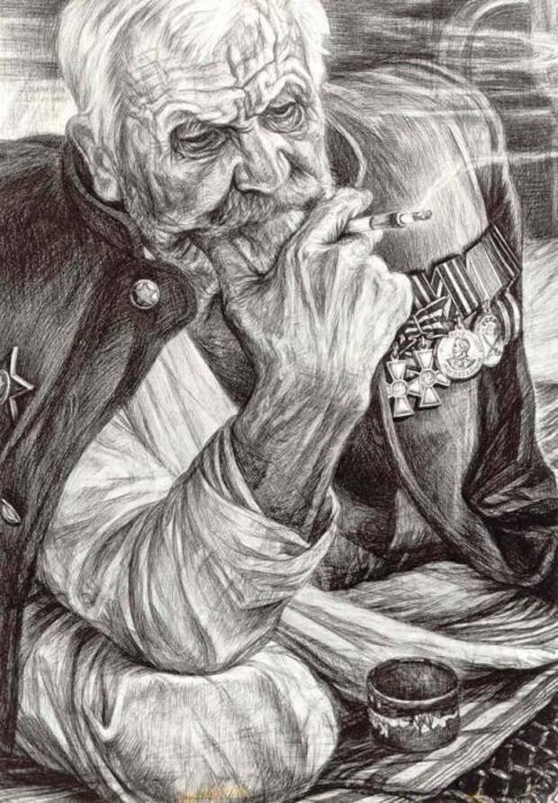 Старый воин. Автор: Геннадий Добров