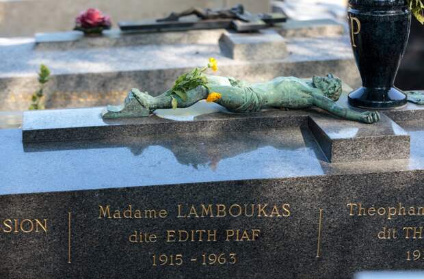 Историческое кладбище Pere Lachaise, Париж, Франция