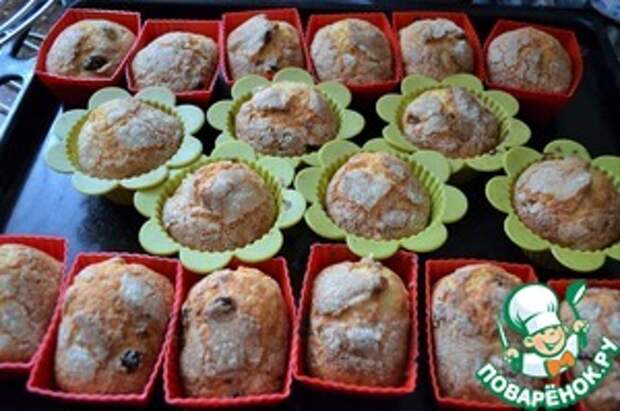 Кексы с сахарной шапочкой Яйцо куриное