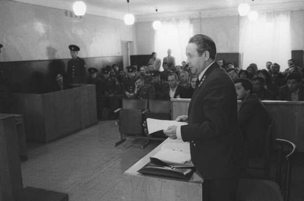 Суд над зачинщиками Сумгаитского погрома.