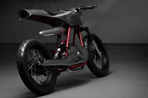 honda-supercub-roadrunner-2 Фотографии и описание концепта на базе мотоцикла Honda Super Cub