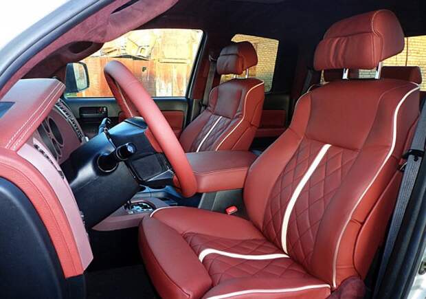 кожаный салон Toyota Tundra