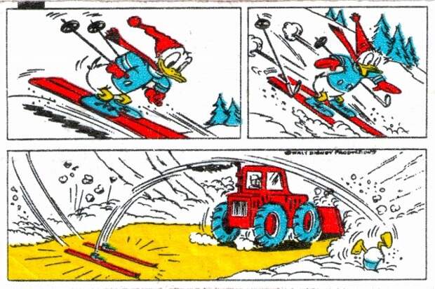 Коллекция вкладышей жевательной резинки Donald
