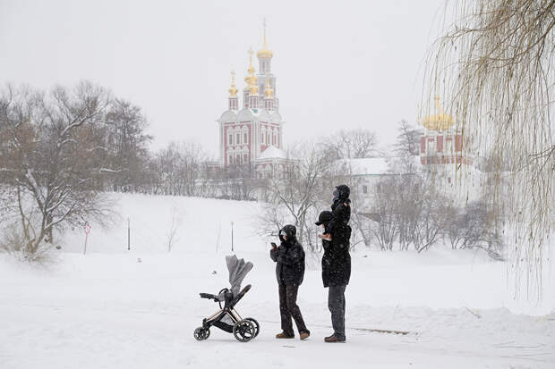 Москвичей предупредили о затяжных морозах