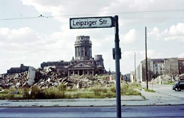 Берлин через 11 лет после войны. Германия. 1956г. интересно, история, фото