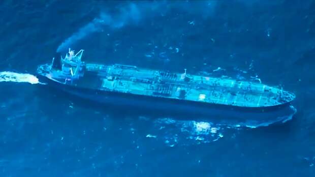 Пентагон опубликовал видео захвата танкера Sagitta